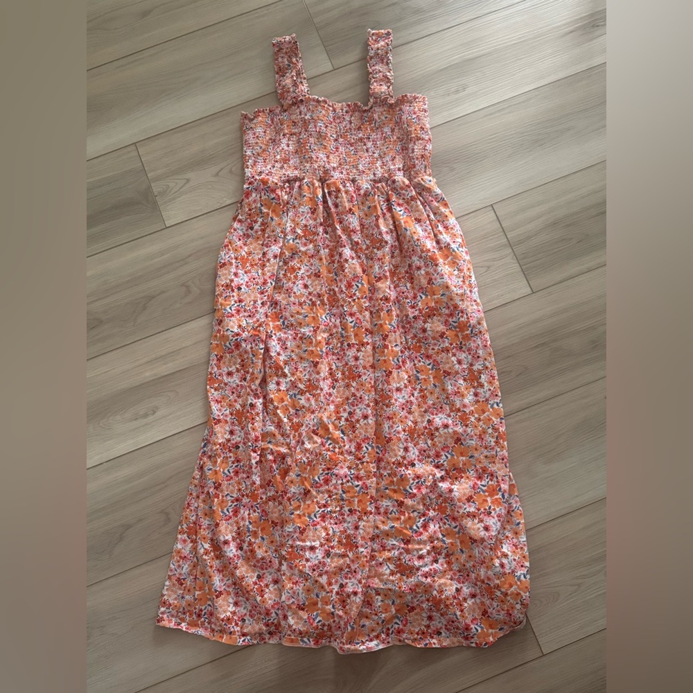 Old Navy Floral Multicolor Kids Dress